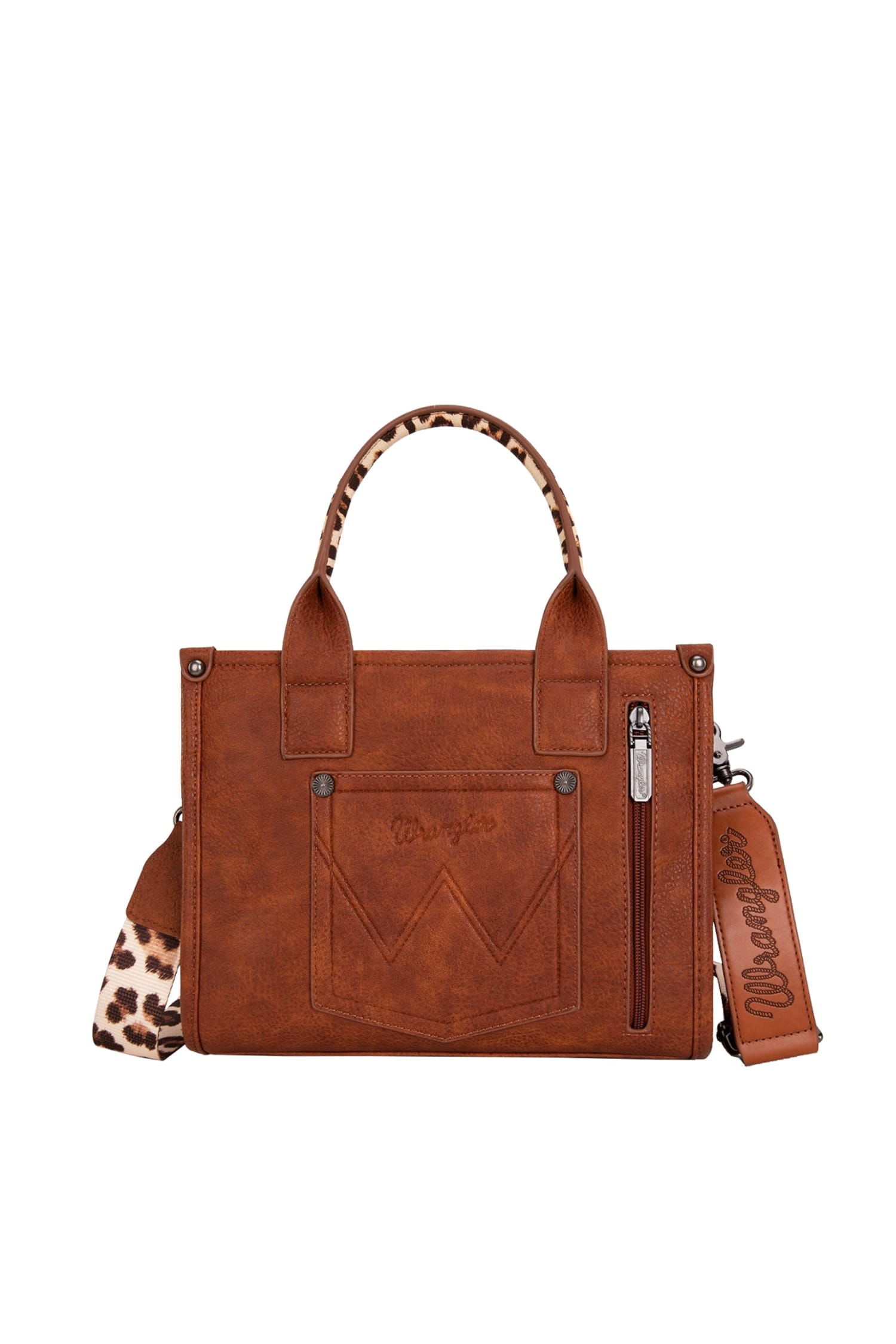 Wrangler Handbags - Wallets Wrangler Handbag Leopard Print Crossbody