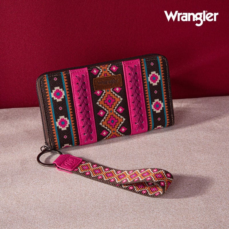Wrangler Handbags & Wallets Wrangler Southwestern Large Wallet