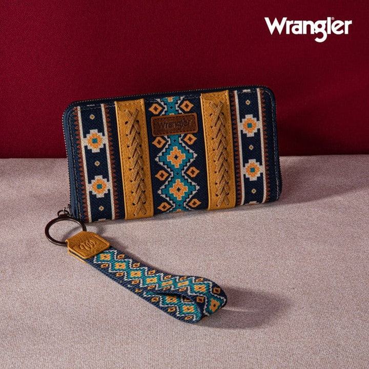 Wrangler Handbags & Wallets Wrangler Southwestern Large Wallet