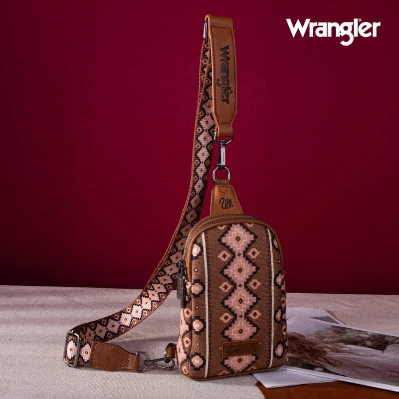 Wrangler Handbags & Wallets Wrangler Southwestern Sling Bag