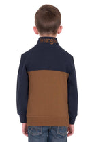 Wrangler Kids Jumpers- Jackets - Vests Wrangler Jumper Boys Steve 1/4 Zip