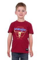 Wrangler Kids Shirts 02 / Red Wrangler Tee Boys Theo