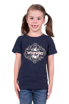 Wrangler Kids Shirts 04 / Navy Wrangler Tee Girls Darcy