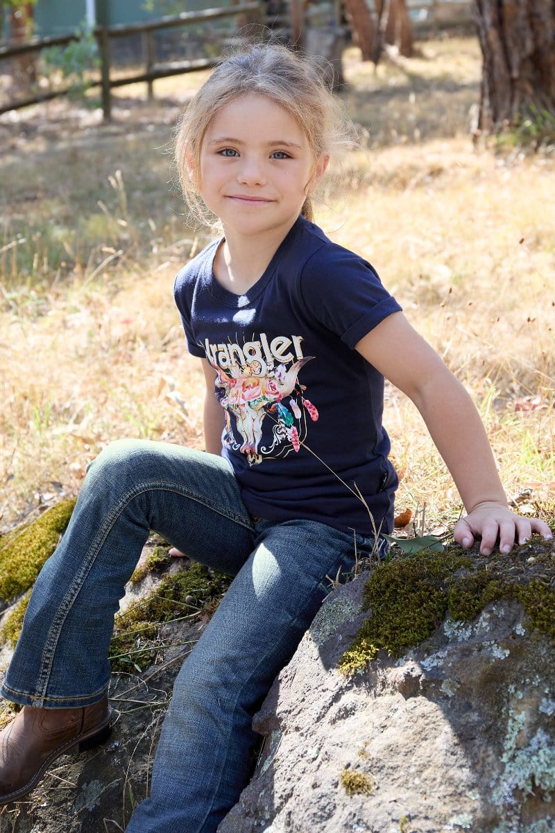 Wrangler Kids Shirts Wrangler Tee Girls Evie