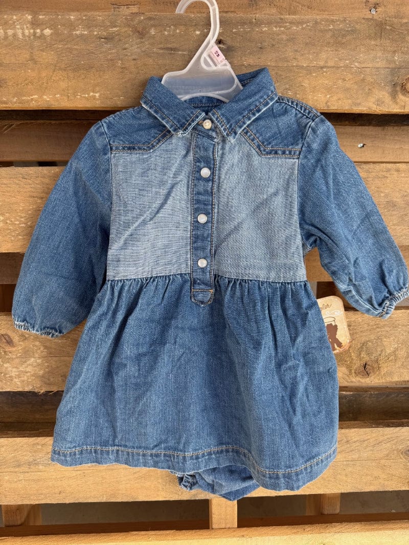 Wrangler Kids Shorts- Skirts - Dresses 02T / Denim Wrangler Dress Infant Western