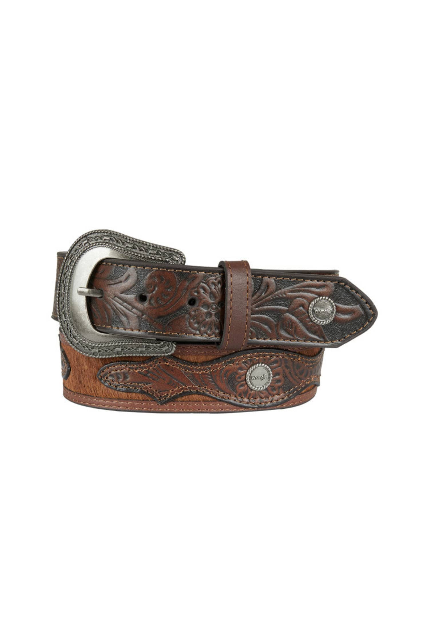 Wrangler Mens Belts 28in / Dark Tan Wrangler Clarke Belt