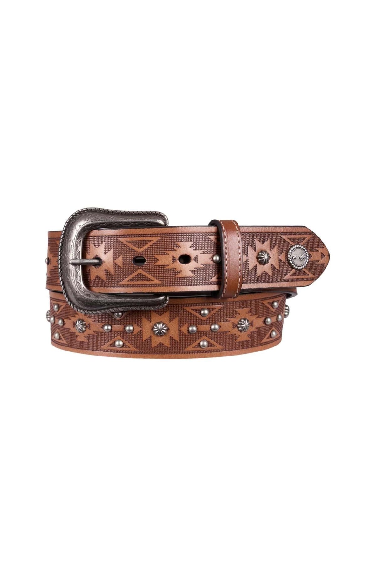 Wrangler Mens Belts 32in / Light Tan Wrangler Belt Mens Onyx