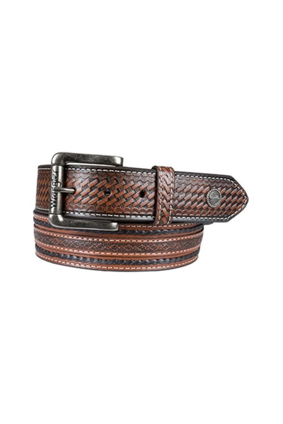 Wrangler Mens Belts 32in / Tan Wrangler Belt Mens Benson