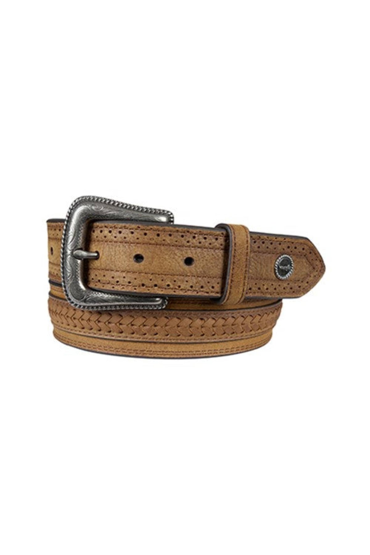 Wrangler Mens Belts 34in / Toffee Wrangler Belt Mens Fletch