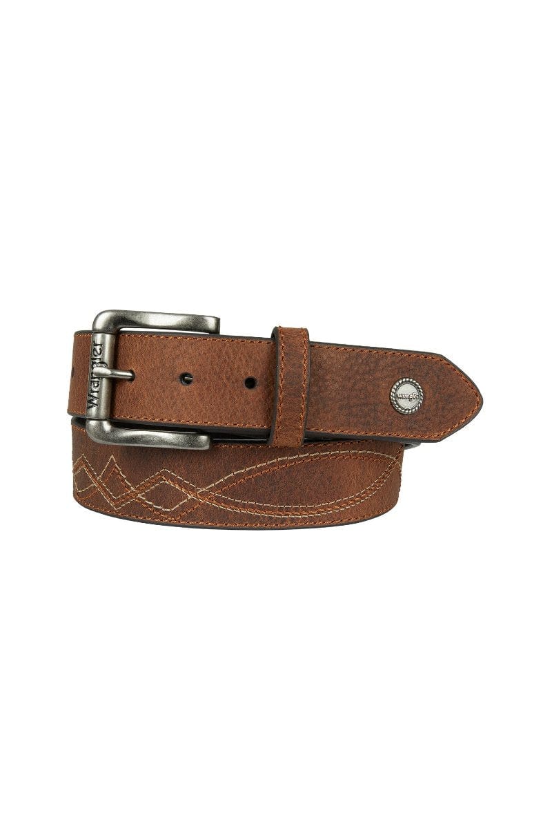 Wrangler Mens Belts 36in / Tan Wrangler Belt Mens Marlin