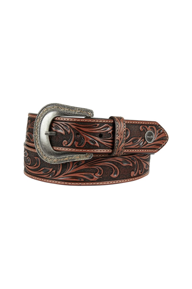 Wrangler Mens Belts Wrangler Dusty Belt Coffee/Chestnut