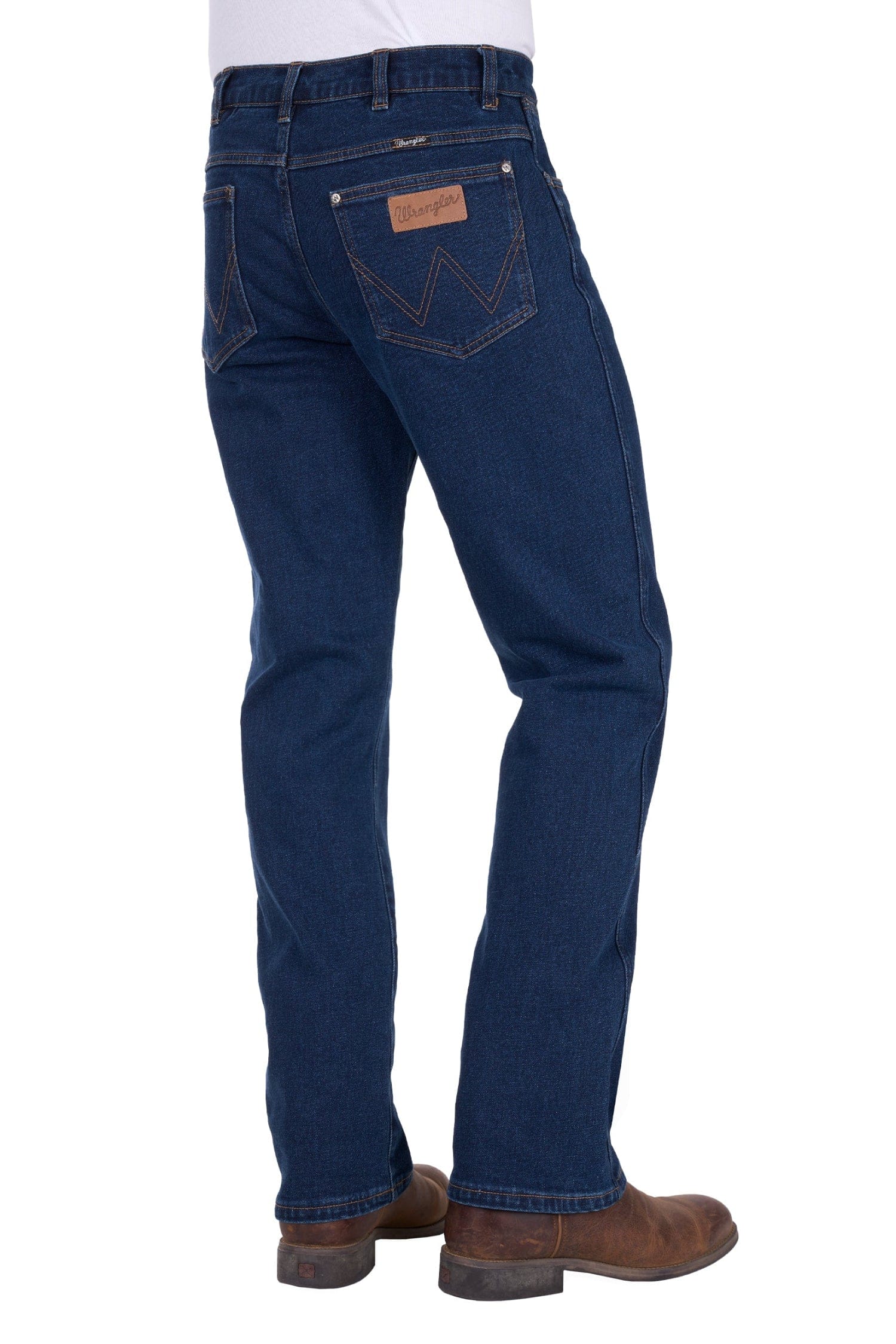 Wrangler Mens Jeans 30x34 / Original Rinse Wrangler Jeans Mens Regular Boot Cut