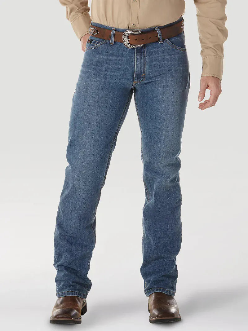 Wrangler Mens Jeans Wrangler Jeans Mens Competition Slim Bootcut