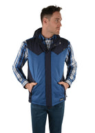 Wrangler Mens Jumpers, Jackets & Vests Medium Wrangler Vest Mens Narrung Navy/Royal Blue (X2W1663753)