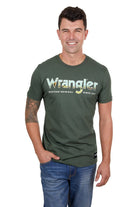 Wrangler Mens Shirts S / Cypress Wrangler Tee Mens Lucas