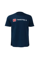 Wrangler Mens Shirts S / Navy Twisted X Tee Mens Logo