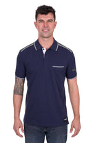 Wrangler Mens Shirts S / Navy Wrangler Polo Mens Jarrod