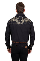 Wrangler Mens Shirts Wrangler Shirt Mens Adam Embroidered