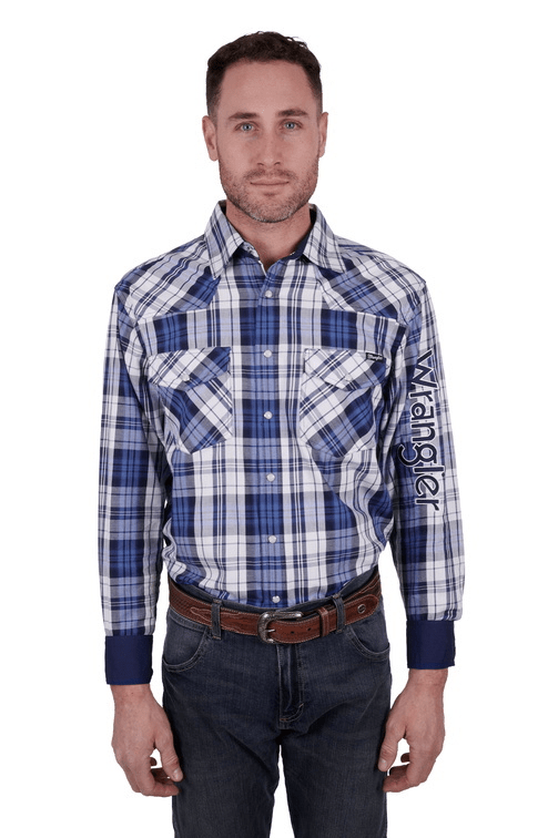 Wrangler Mens Shirts Wrangler Shirt Mens Albert Logo