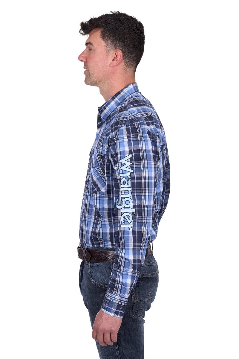 Wrangler Mens Shirts Wrangler Shirt Mens Billy Logo