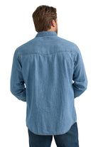 Wrangler Mens Shirts Wrangler Shirt Mens Classic Fit Denim