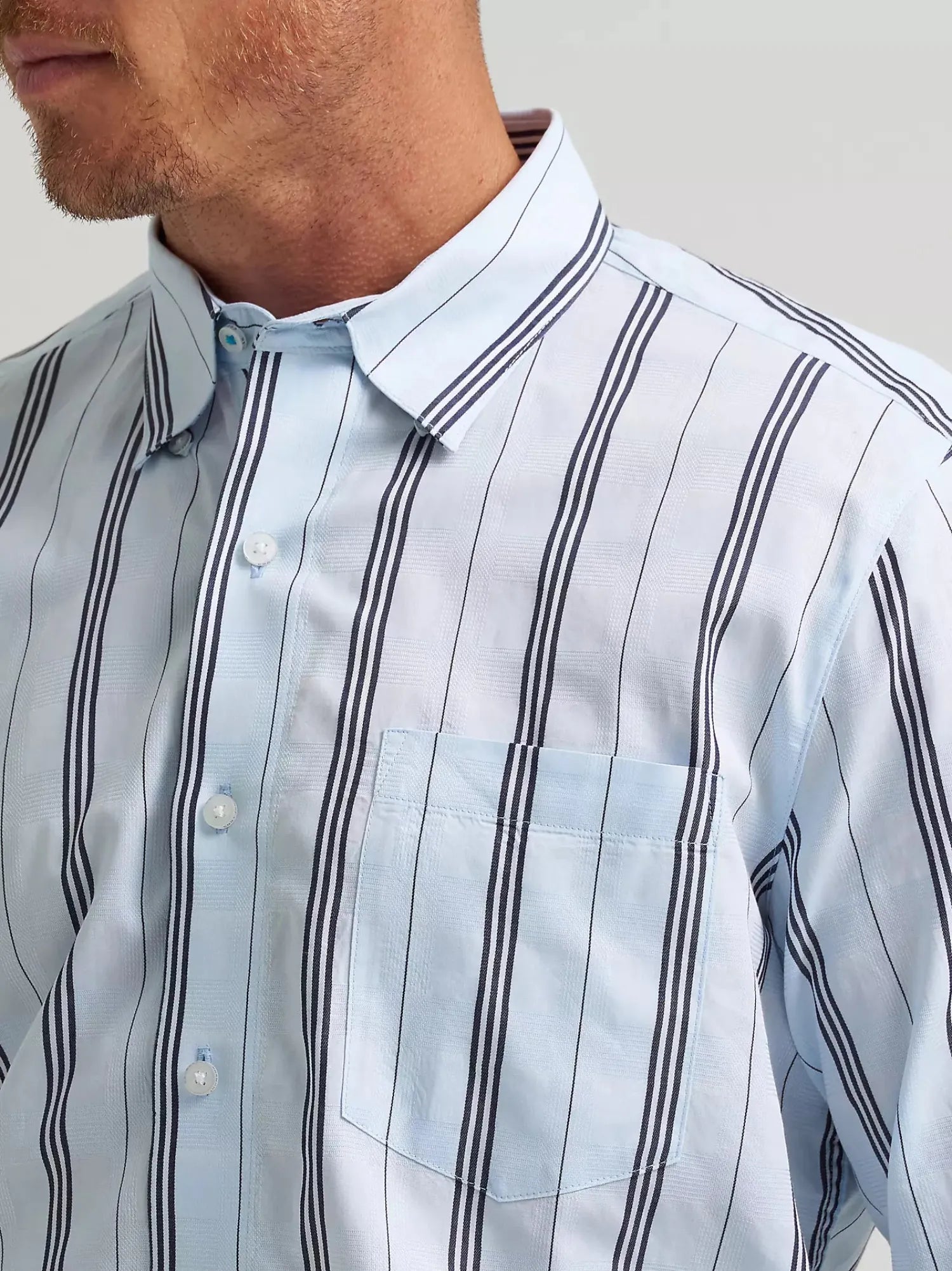 Wrangler Mens Shirts Wrangler Shirt Mens Cody Johnson Stripe