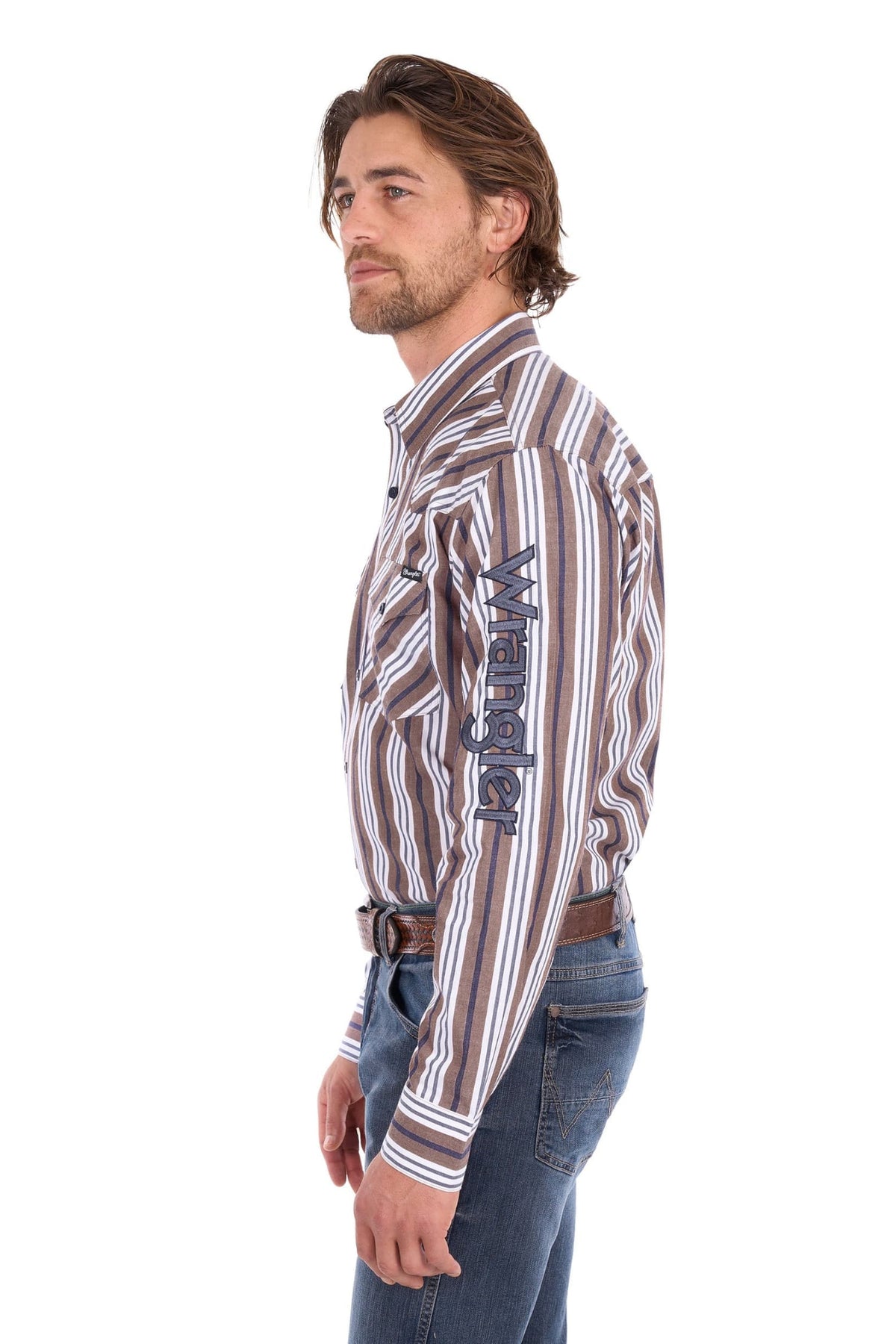 Wrangler Mens Shirts Wrangler Shirt Mens Eli Logo