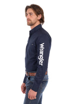 Wrangler Mens Shirts Wrangler Shirt Mens Flex Logo