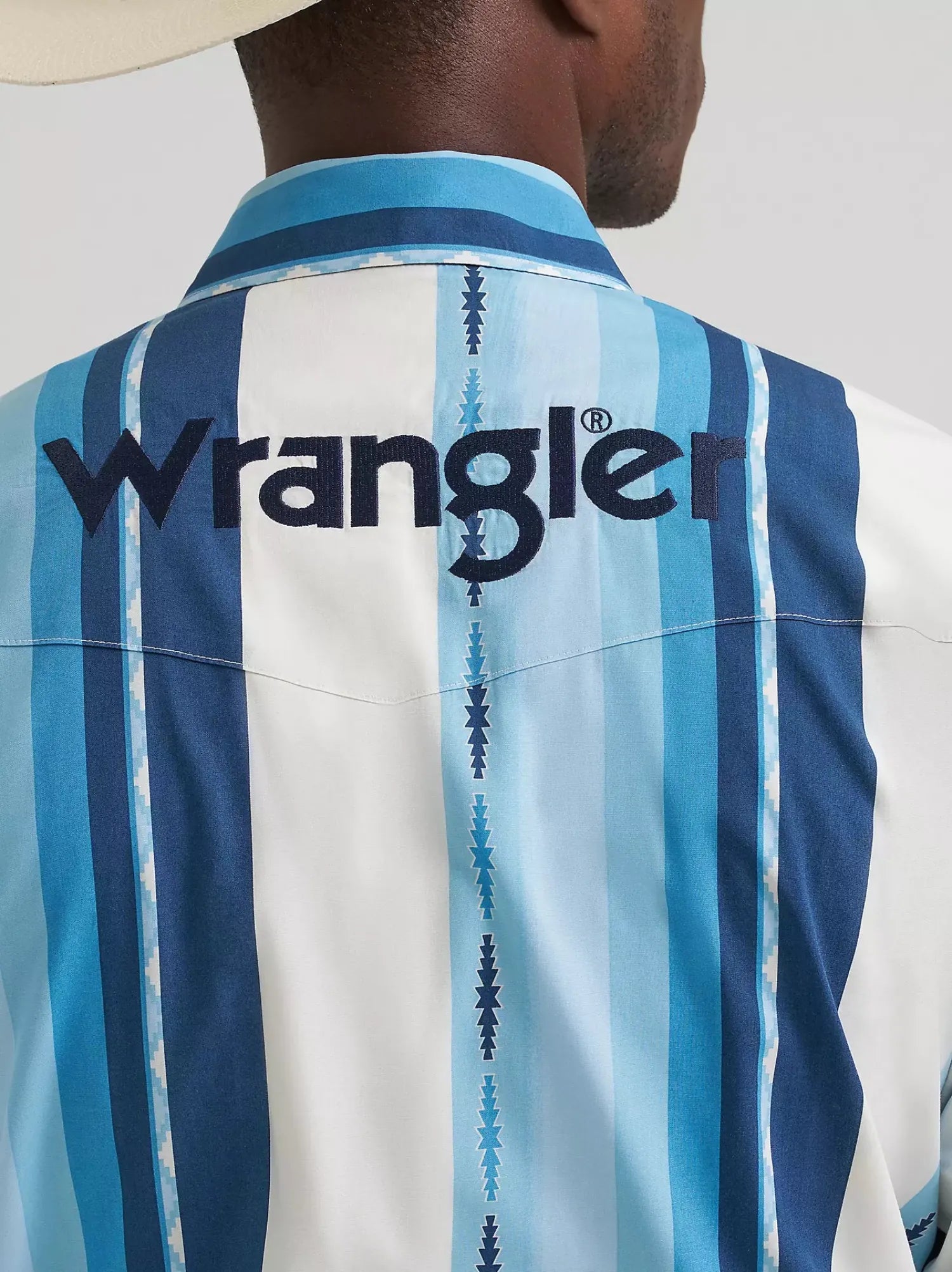Wrangler Mens Shirts Wrangler Shirt Mens Logo Stripe