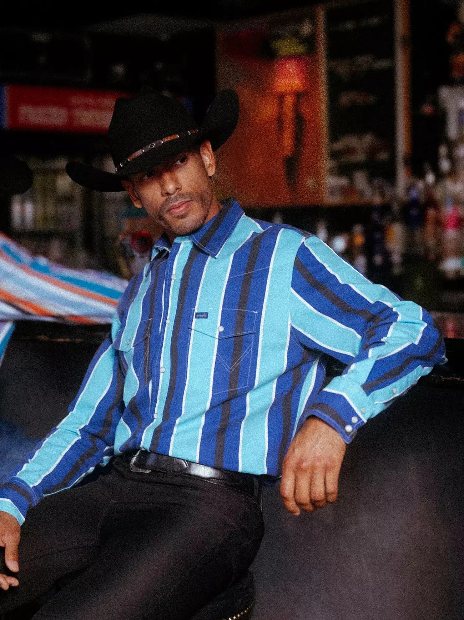 Wrangler Mens Shirts Wrangler Shirt Mens Multi Stripe Vint