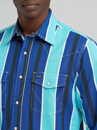 Wrangler Mens Shirts Wrangler Shirt Mens Multi Stripe Vint