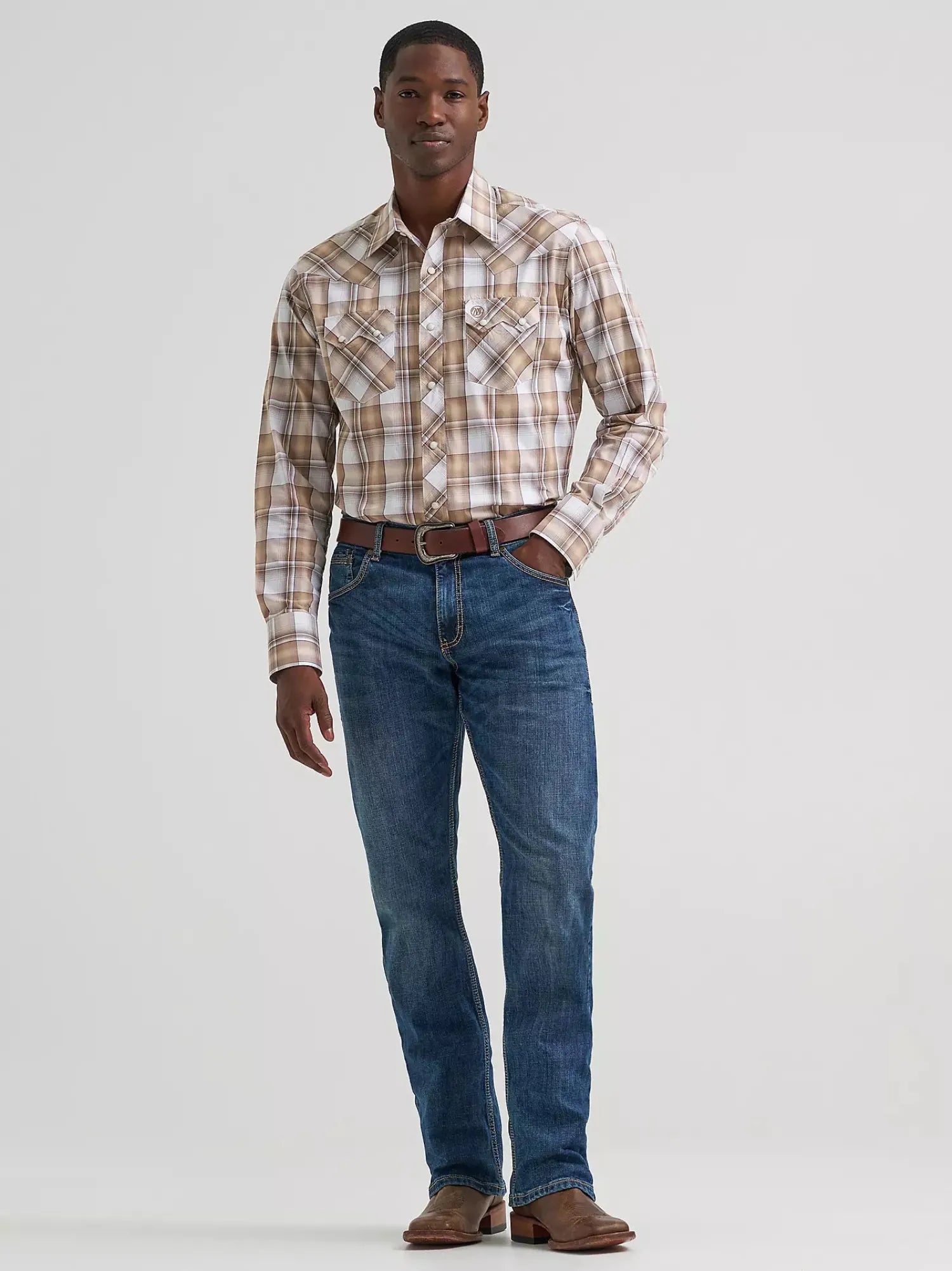Wrangler Mens Shirts Wrangler Shirt Mens Retro Check