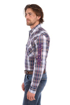 Wrangler Mens Shirts Wrangler Shirt Mens Shaun Logo