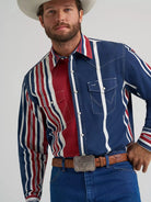 Wrangler Mens Shirts Wrangler Shirt Mens Stripe Classic Fit
