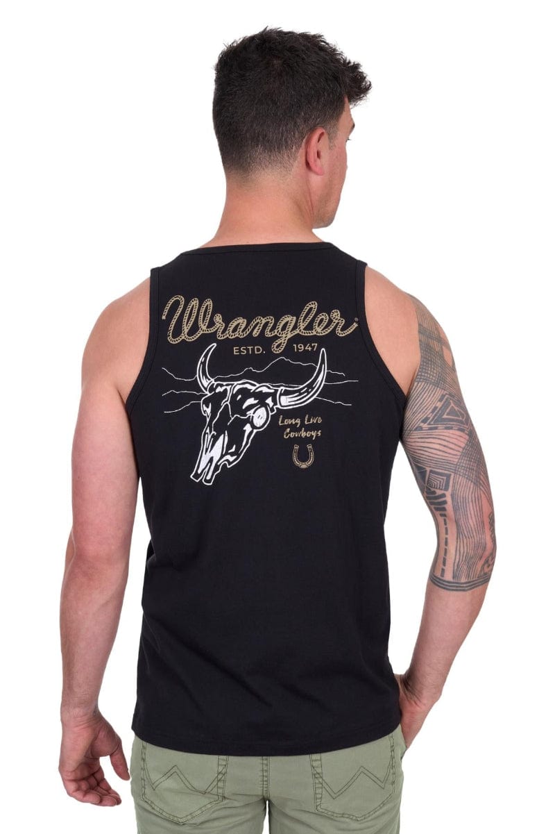 Wrangler Mens Shirts Wrangler Singlet Mens Damon