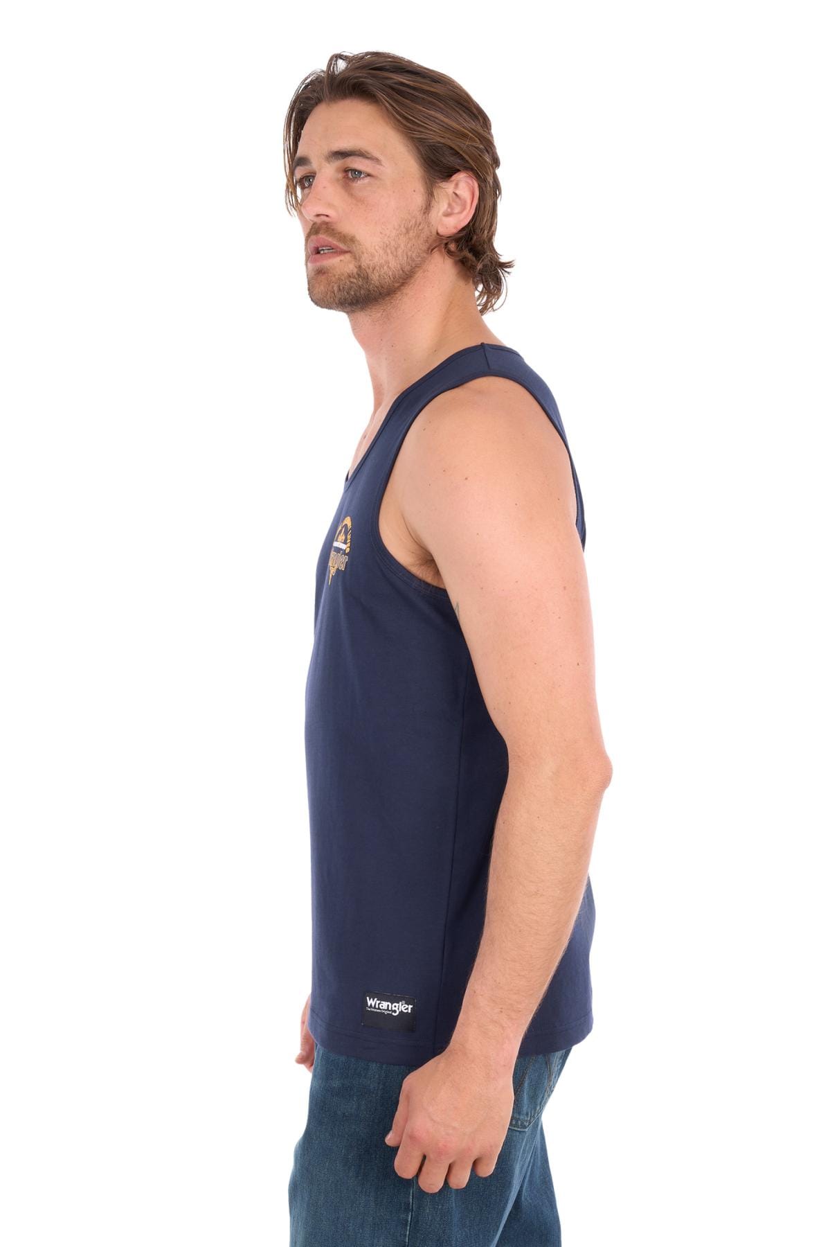 Wrangler Mens Shirts Wrangler Top Mens Kenny Singlet