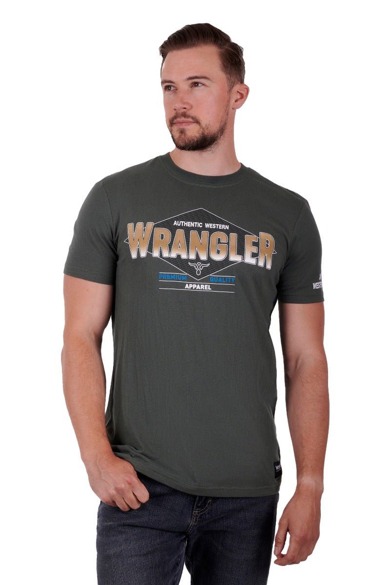 Wrangler Mens Tops Wrangler Tee Mens George (X3S1557843)