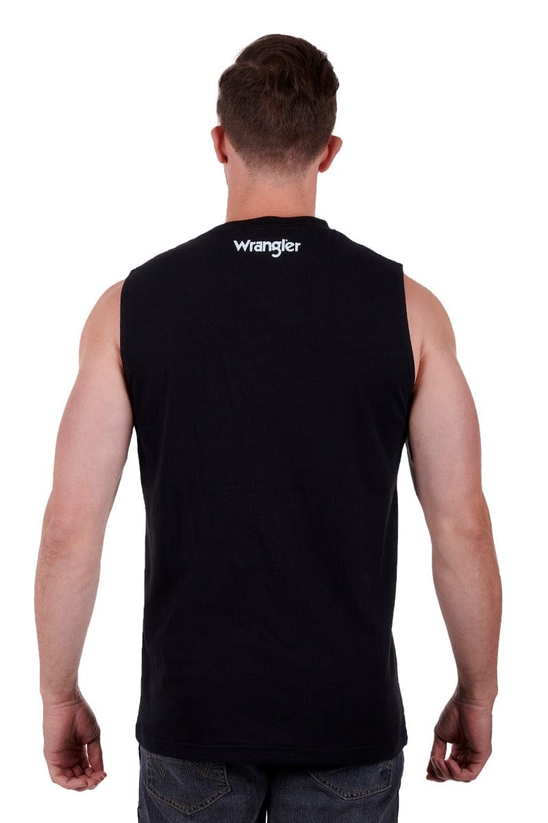 Wrangler Mens Tops Wrangler Muscle Tank Phillips (X3S1572855)