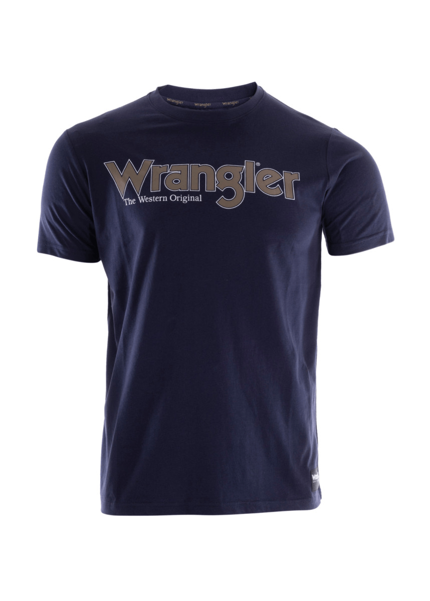 Wrangler Mens Tops Wrangler T-Shirt Mens Ryder Logo (XCP1557969)