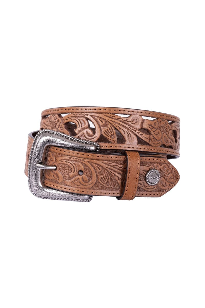 Wrangler Womens Belts 28in / Light Tan Wrangler Belt Womens Briar (X3S2972BLT)