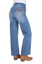 Wrangler Womens Jeans 01x30 / Morning Sky Wrangler Jeans Womens Chloe High Rise