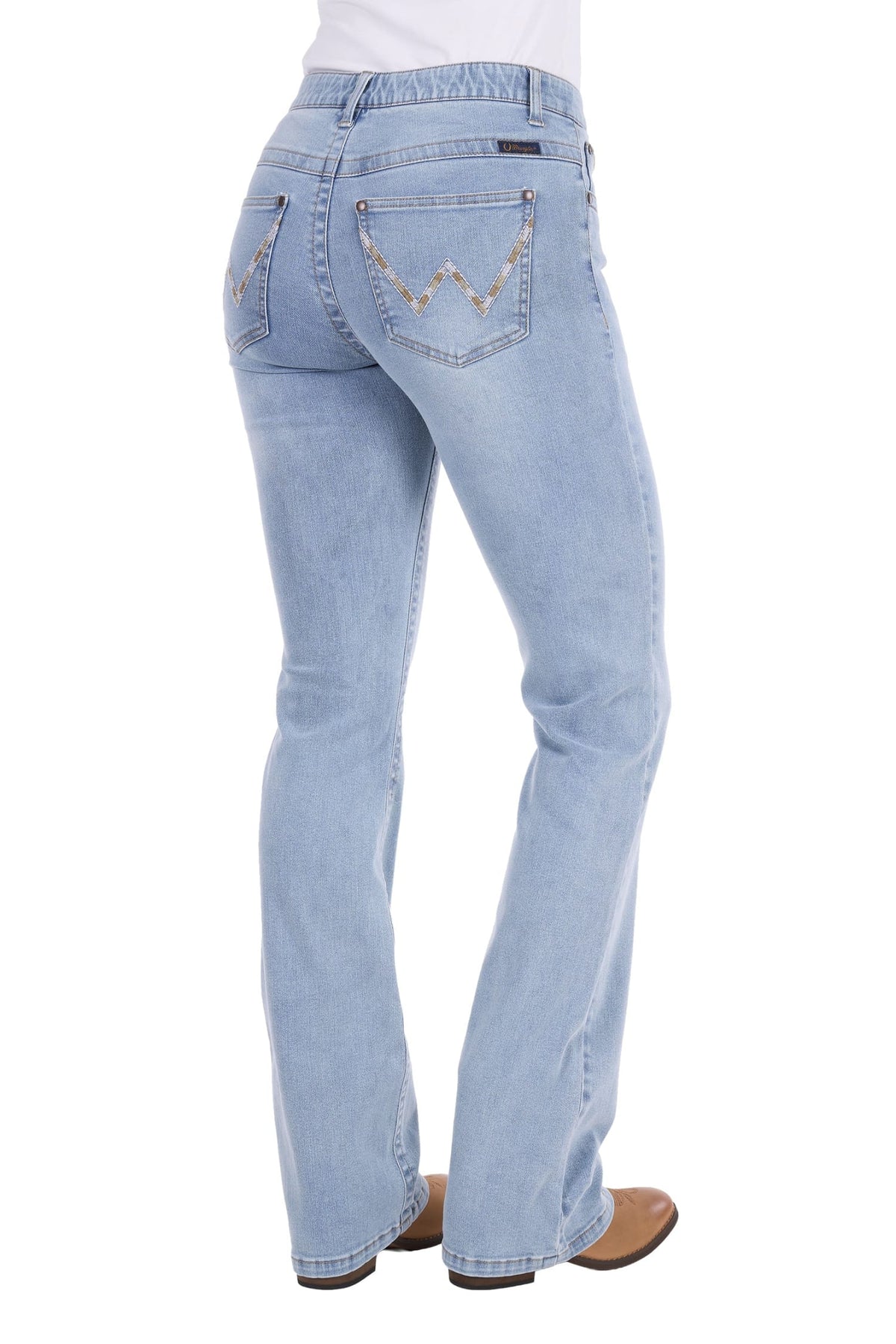 Wrangler Womens Jeans 01x34 / Sky Wrangler Jeans Womens Verity Boot Cut