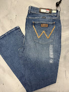 Wrangler Womens Jeans 22x34 Wrangler Jeans Womens Mid Rise Mae Bootcut