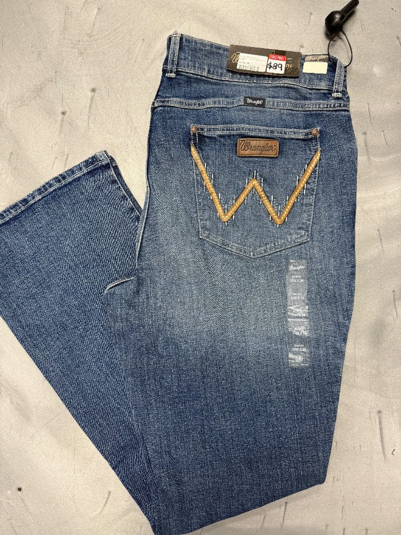 Wrangler Womens Jeans 22x34 Wrangler Jeans Womens Mid Rise Mae Bootcut