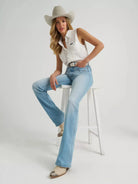 Wrangler Womens Jeans Wrangler Jeans Womens Bailey High Rise