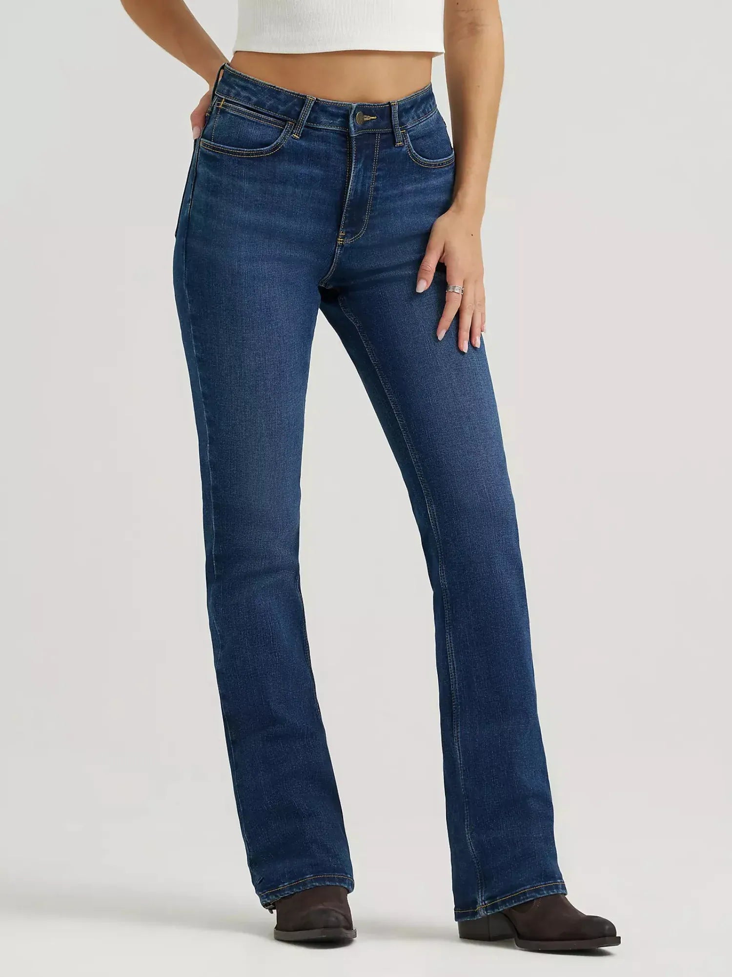 Wrangler Womens Jeans Wrangler Jeans Womens Bold High Rise Boot Cut