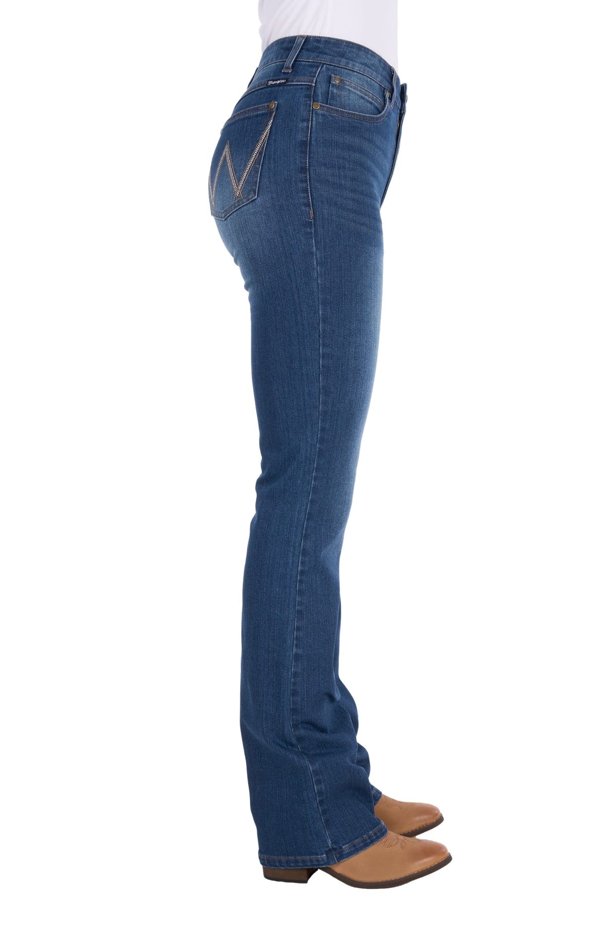 Wrangler Womens Jeans Wrangler Jeans Womens Etta Boot Cut
