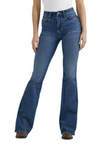 Wrangler Womens Jeans Wrangler Jeans Womens High Rise Flare Bespoke