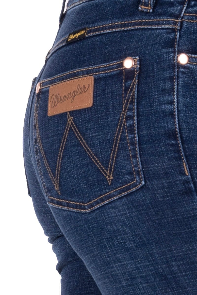 Wrangler Womens Jeans Wrangler Jeans Womens High Rise Skinny (XCP2238861)
