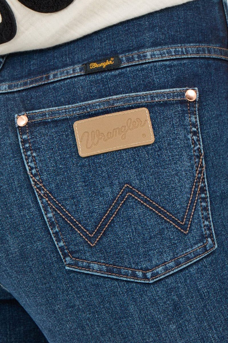 Wrangler Womens Jeans Wrangler Jeans Womens Lainey Wilson Pull-on Bell Bottoms